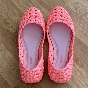Melissa - Campana Crochet Flat in Pale Pink